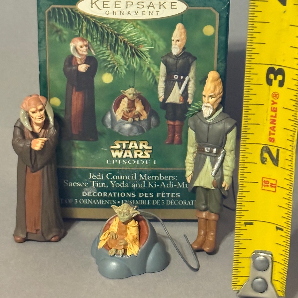 KEEPSAKE the Label Jedi Council Ornament Set